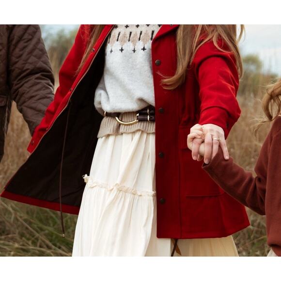 NWT Lauren Ralph Lauren Black Leather Brass Tri Strap Equestrian Belt L - Picture 3 of 4